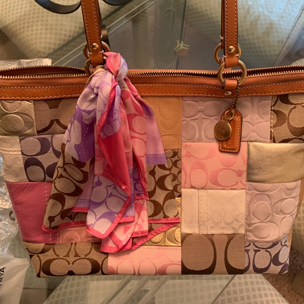 Coach shoulder bag and wallet